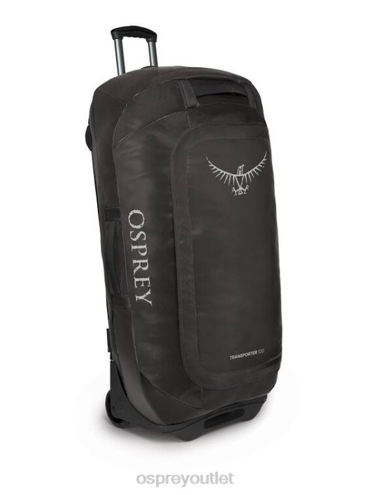 Osprey TRANSPORTER WHEELED DUFFEL 120 TRAVEL WHEELS | GEAR HAULER Suitcase Unisex BLACK PTFP626