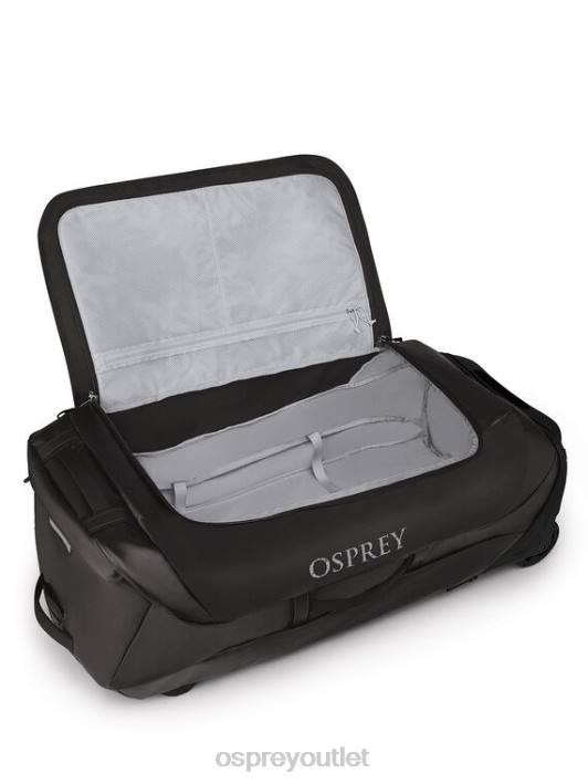 Osprey TRANSPORTER WHEELED DUFFEL 120 TRAVEL WHEELS | GEAR HAULER Suitcase Unisex BLACK PTFP626