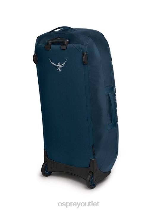 Osprey TRANSPORTER WHEELED DUFFEL 120 TRAVEL WHEELS | GEAR HAULER Suitcase Unisex VENTURI BLUE PTFP625