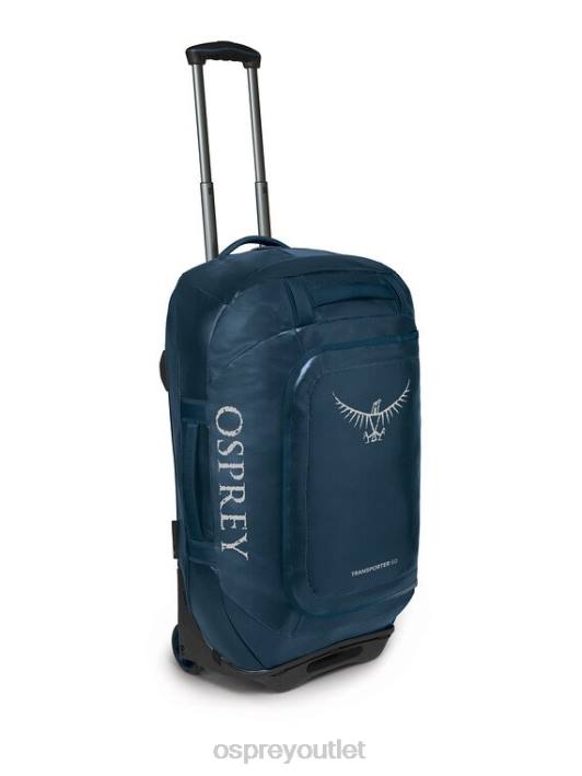 Osprey TRANSPORTER WHEELED DUFFEL 60 TRAVEL WHEELS | GEAR HAULER Suitcase Unisex VENTURI BLUE PTFP619
