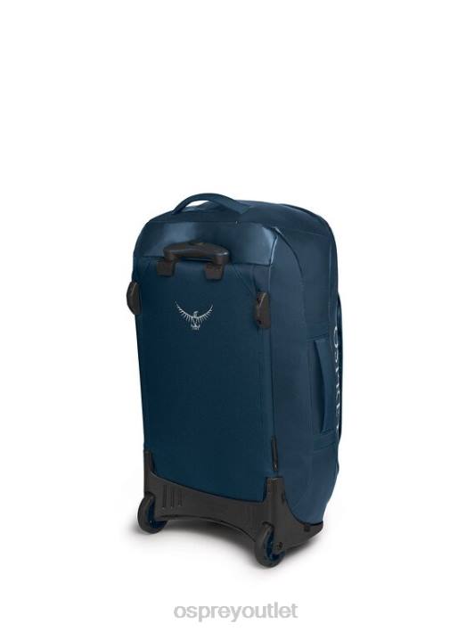 Osprey TRANSPORTER WHEELED DUFFEL 60 TRAVEL WHEELS | GEAR HAULER Suitcase Unisex VENTURI BLUE PTFP619