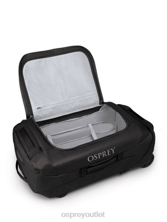 Osprey TRANSPORTER WHEELED DUFFEL 90 TRAVEL WHEELS | GEAR HAULER Suitcase Unisex BLACK PTFP624