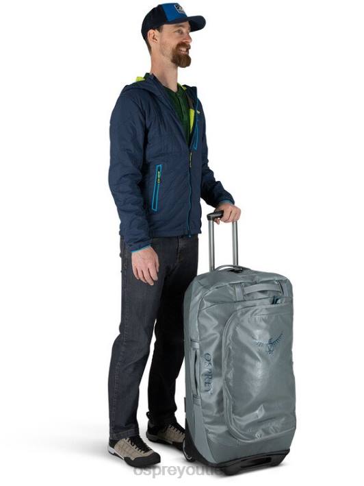 Osprey TRANSPORTER WHEELED DUFFEL 90 TRAVEL WHEELS | GEAR HAULER Suitcase Unisex BLACK PTFP624
