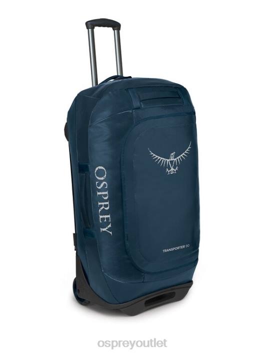 Osprey TRANSPORTER WHEELED DUFFEL 90 TRAVEL WHEELS | GEAR HAULER Suitcase Unisex VENTURI BLUE PTFP622