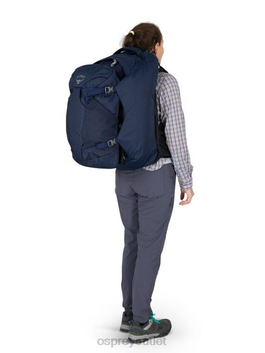 Osprey FAIRVIEW 55 TRAVEL PACK TRAVEL PACK Luggage Pack Women WINTER NIGHT BLUE PTFP509