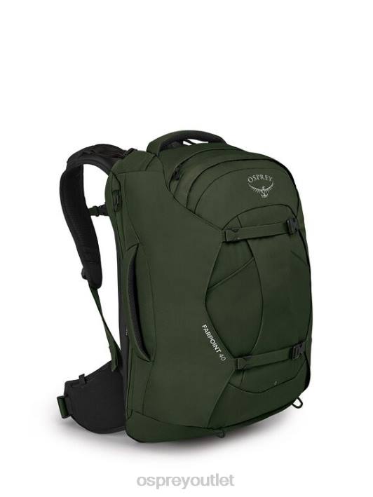 Osprey FARPOINT 40 TRAVEL PACK TRAVEL PACK Bag Men GOPHER GREEN PTFP550
