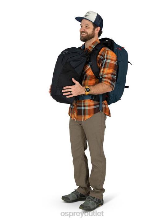 Osprey FARPOINT 40 TRAVEL PACK TRAVEL PACK Bag Men GOPHER GREEN PTFP550