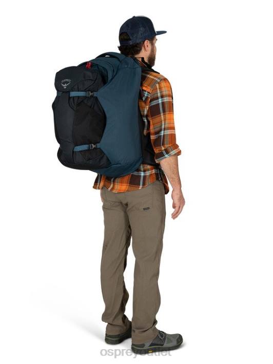 Osprey FARPOINT 40 TRAVEL PACK TRAVEL PACK Bag Men GOPHER GREEN PTFP550