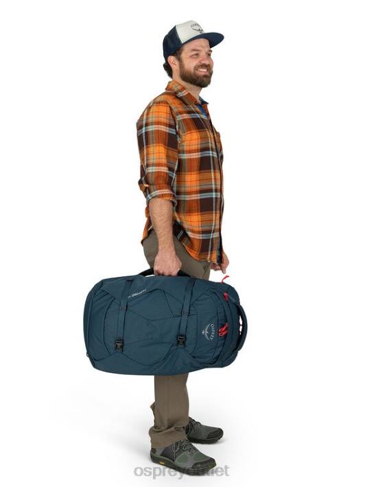 Osprey FARPOINT 40 TRAVEL PACK TRAVEL PACK Bag Men GOPHER GREEN PTFP550