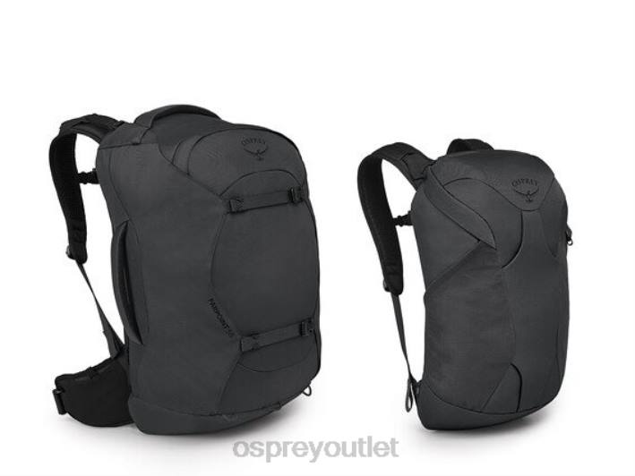 Osprey FARPOINT 55 TRAVEL PACK TRAVEL PACK Luggage Pack Men TUNNEL VISION GREY PTFP515