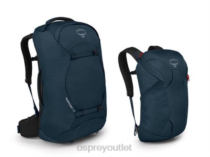 Osprey FARPOINT 70 TRAVEL PACK TRAVEL PACK Luggage Pack Men MUTED SPACE BLUE PTFP519