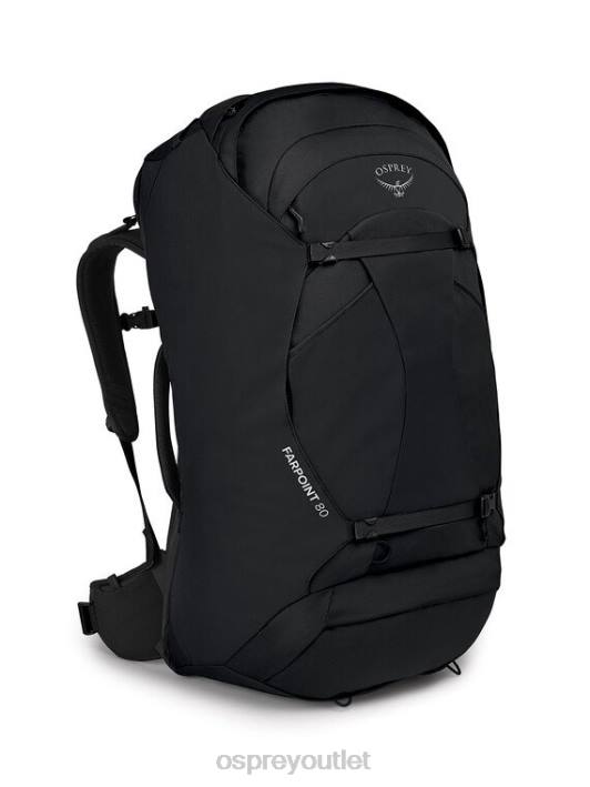 Osprey FARPOINT 80 TRAVEL PACK TRAVEL PACK Luggage Pack Men BLACK PTFP521
