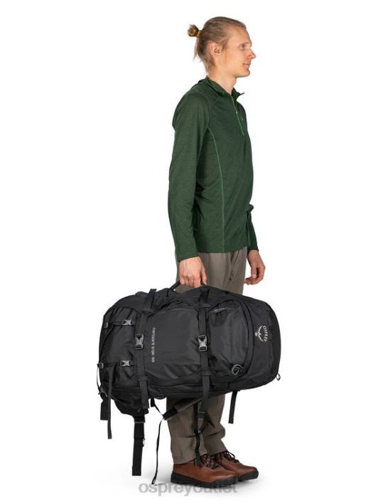 Osprey FARPOINT TREK 55 TRAVEL | TREKKING Luggage Pack Men BLACK PTFP504
