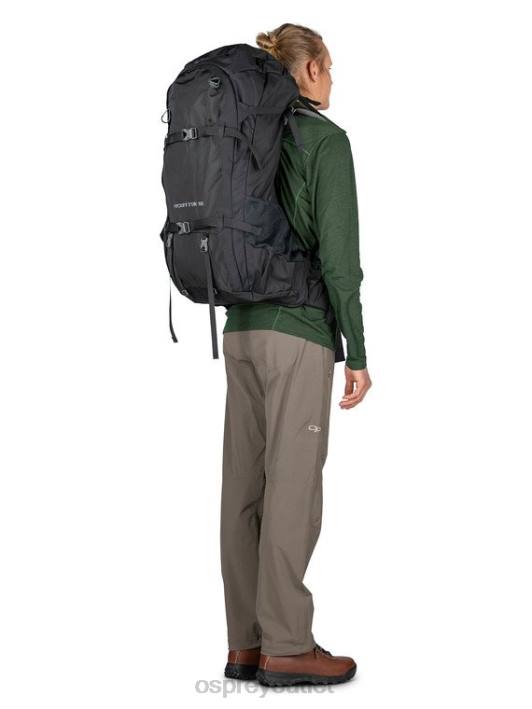Osprey FARPOINT TREK 55 TRAVEL | TREKKING Luggage Pack Men BLACK PTFP504