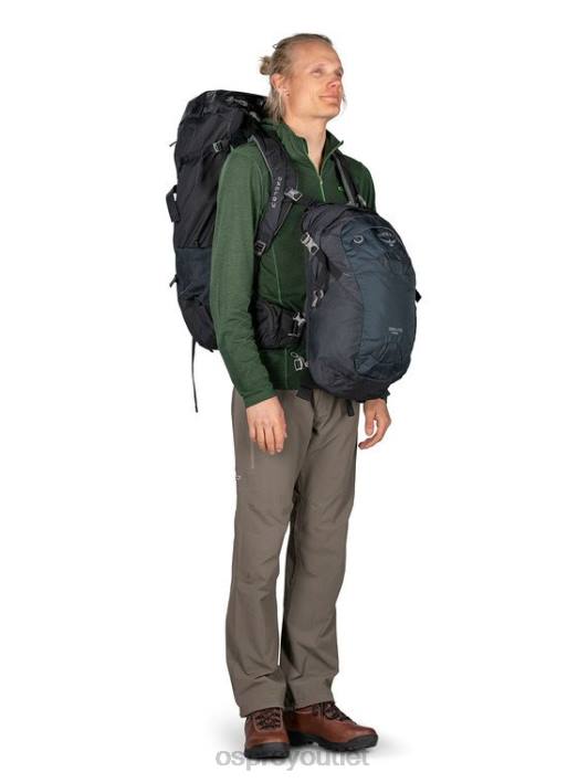 Osprey FARPOINT TREK 55 TRAVEL | TREKKING Luggage Pack Men BLACK PTFP504