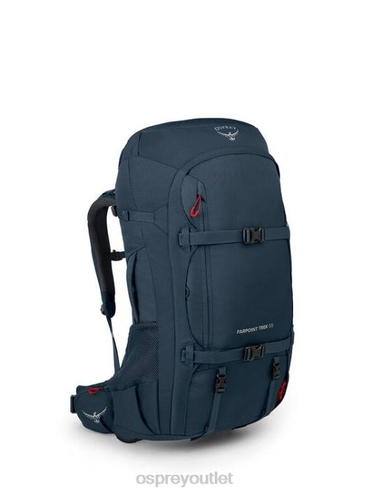 Osprey FARPOINT TREK 55 TRAVEL | TREKKING Luggage Pack Men MUTED SPACE BLUE PTFP503