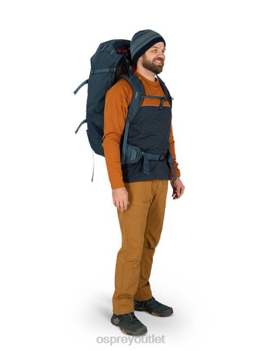 Osprey FARPOINT TREK 55 TRAVEL | TREKKING Luggage Pack Men MUTED SPACE BLUE PTFP503