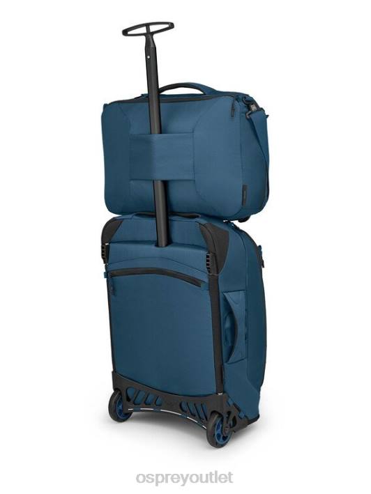 Osprey OZONE CARRY-ON BOARDING BAG ULTRALIGHT TRAVEL Bag Unisex COASTAL BLUE PTFP591