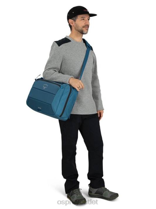 Osprey OZONE CARRY-ON BOARDING BAG ULTRALIGHT TRAVEL Bag Unisex COASTAL BLUE PTFP591