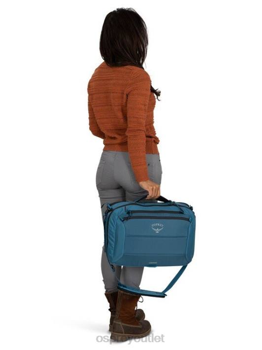 Osprey OZONE CARRY-ON BOARDING BAG ULTRALIGHT TRAVEL Bag Unisex COASTAL BLUE PTFP591