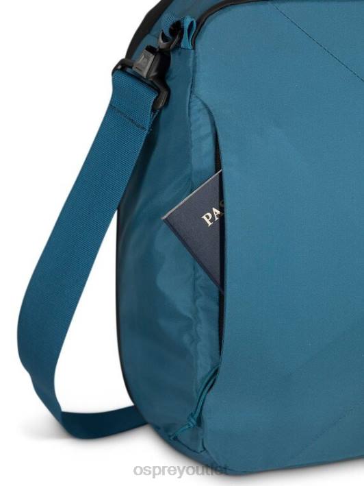Osprey OZONE CARRY-ON BOARDING BAG ULTRALIGHT TRAVEL Bag Unisex COASTAL BLUE PTFP591