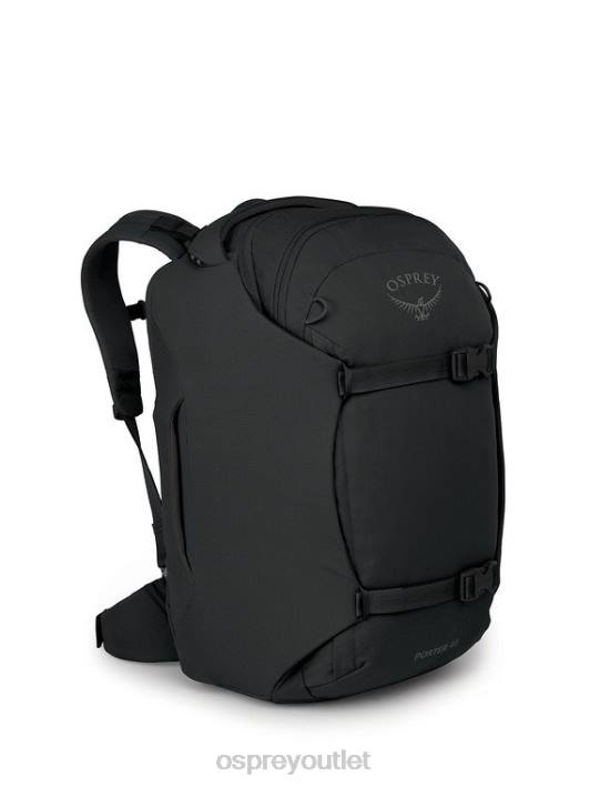 Osprey PORTER TRAVEL PACK 46 TRAVEL Bag Unisex BLACK PTFP567