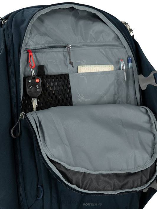 Osprey PORTER TRAVEL PACK 46 TRAVEL Bag Unisex PETUNIA BLUE PTFP566