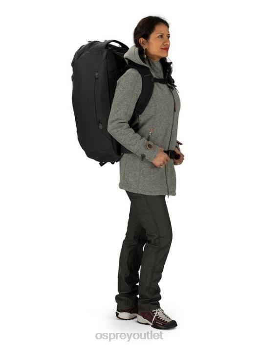 Osprey PORTER TRAVEL PACK 65 TRAVEL Luggage Pack Unisex BLACK PTFP527