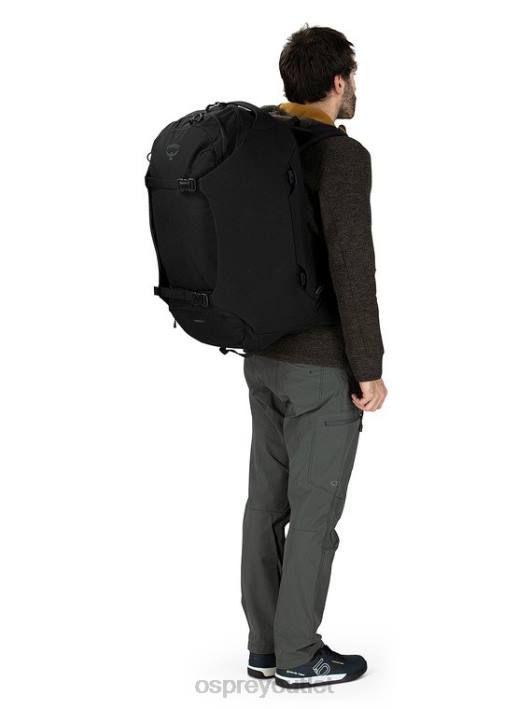 Osprey PORTER TRAVEL PACK 65 TRAVEL Luggage Pack Unisex BLACK PTFP527